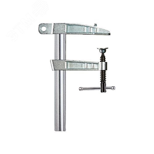 Изображение товара Струбцины заземляющая для сварки, с Т-образной рукояткой 150/80, ток до 400 A (шт)