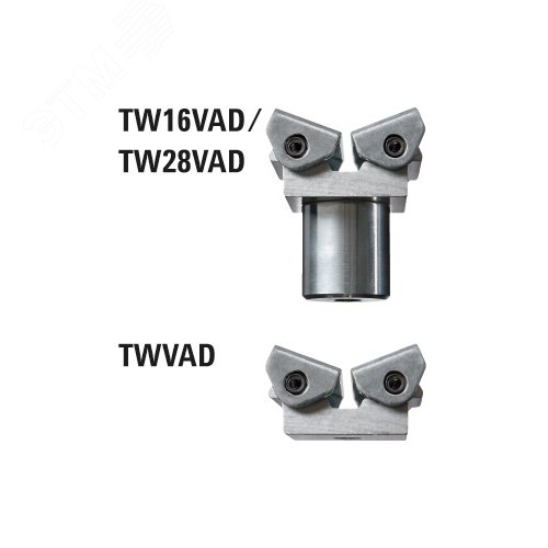 Подставка Vario адаптируемая для зажимных элементов для сварочных столов, от 60 град внутри до 60 град снаружи, 45 мм, исполнение: без болтов - фото 1