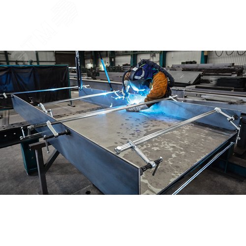 Набор высокоэффективных струбцин, адаптирующихся под различные формы 1000/120, усилие: 6.5 кН - фото 5