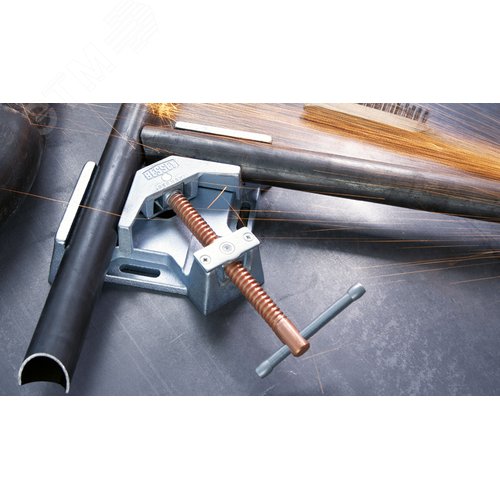 Струбцина угловая для сварки 90 градусов 2x120 максимальный проход 100мм - фото 4