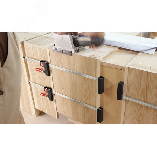 Струбцина UniKlamp корпусная легкая 300/80, усилие: 1.5 кН - фото 2