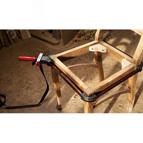 Зажим ленточный, до 3.8 м, уголки адаптируемые - 4 шт в комплекте - фото 2