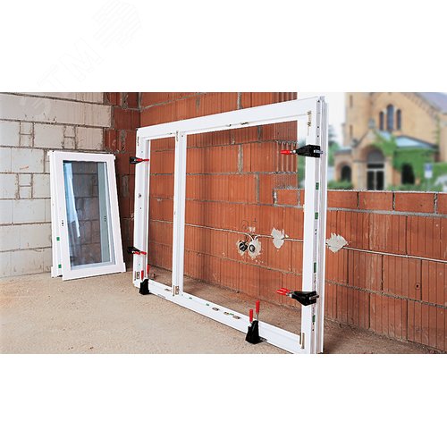 Струбцина для правки оконных рам, толщина рам 40-85 мм, регулировка по длине 30 мм - фото 3