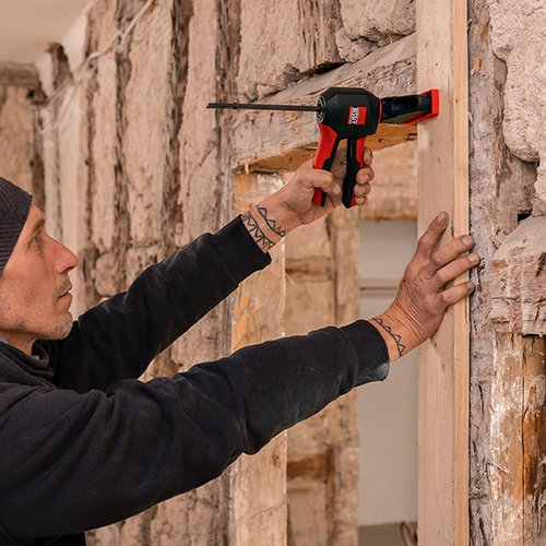 Струбцина пистолетного типа, 1.4 кН, 300 мм x 80 мм, распор 195 - 465 мм, с вращающейся на 360 градусов рукояткой, EZ360 - фото 7