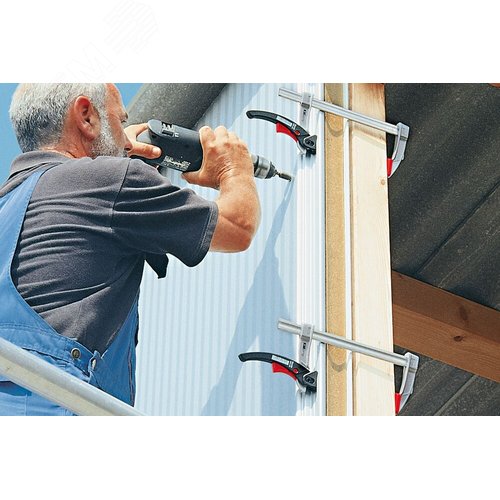 Струбцина KliKlamp Hightech рычажная высокотехнологичная 120/80 - фото 6