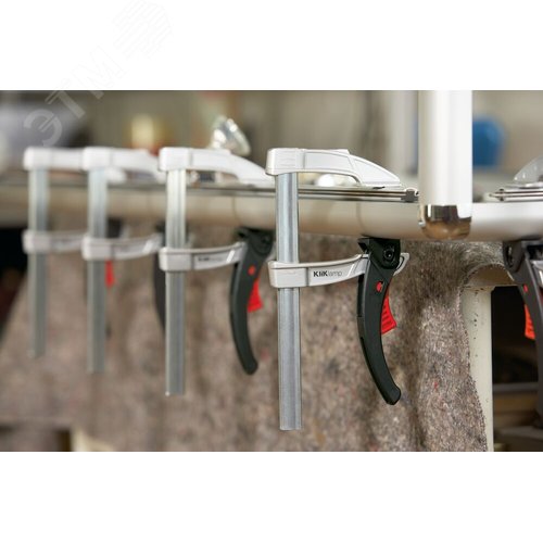 Струбцина KliKlamp Hightech рычажная высокотехнологичная 120/80 - фото 5