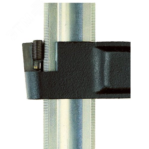 Струбцина из ковкого чугуна 200/100, усилие: 6 кН, с Т-образной рукояткой, полая рейка - фото 3