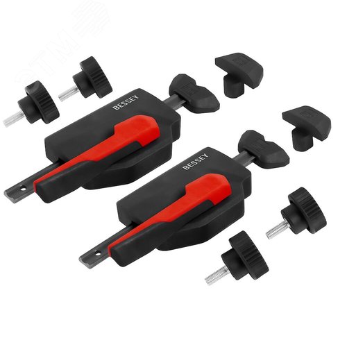 Зажим горизонтальный c фиксацией верхней части, 0.75 кН - фото 1