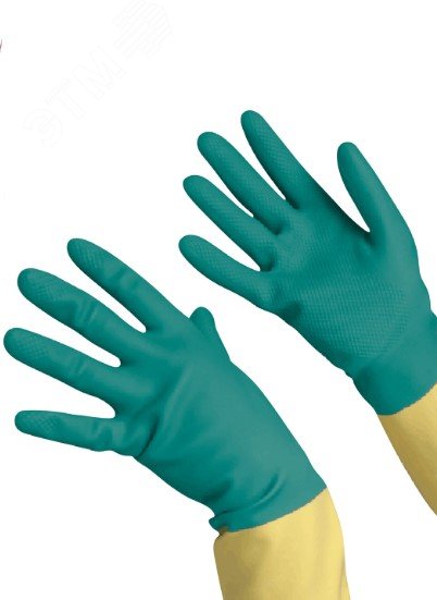 Изображение товара Перчатки латексные усиленные L Vileda Professional (упак)