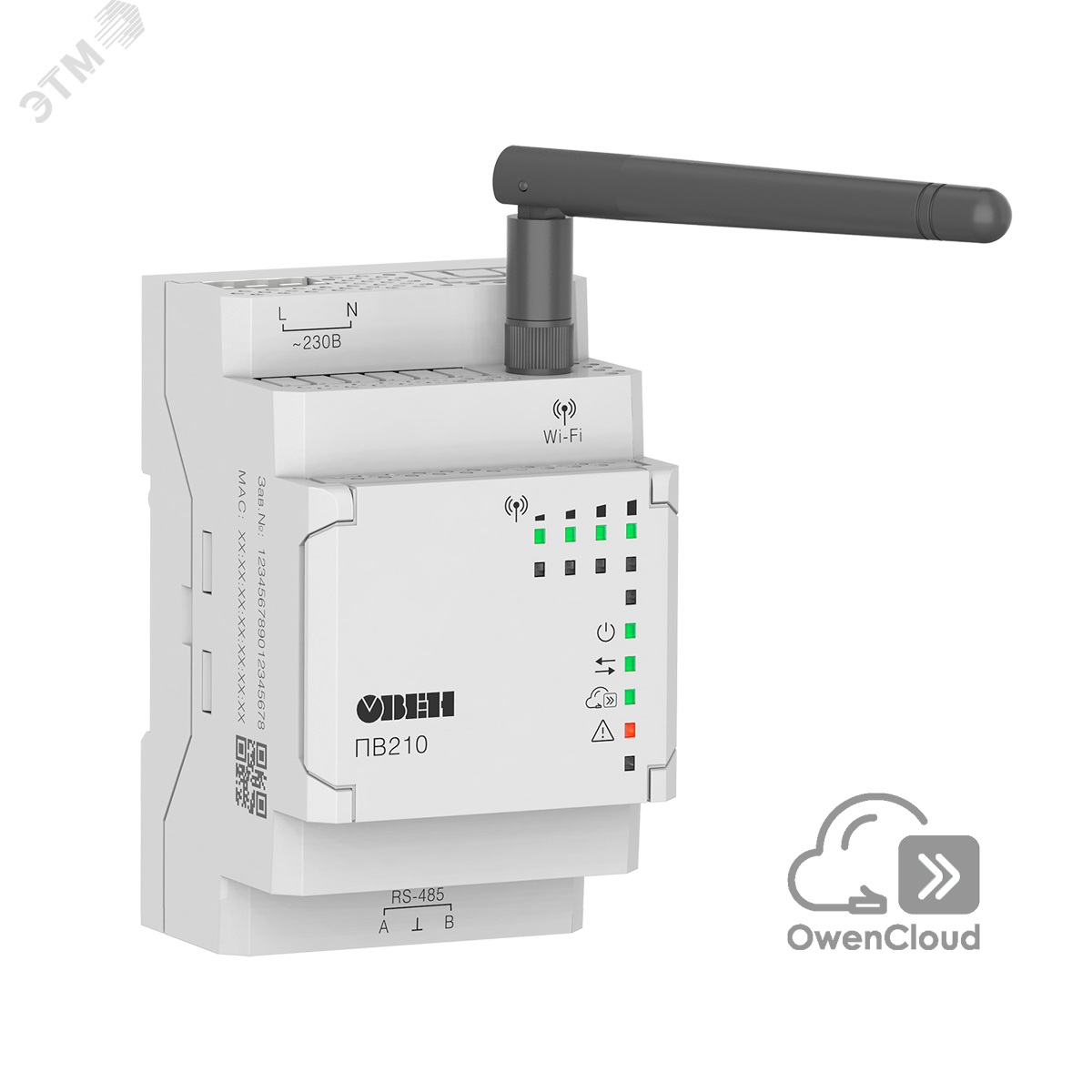 Изображение товара Шлюз сетевой для доступа к сервису OwenCloud ПВ210-230