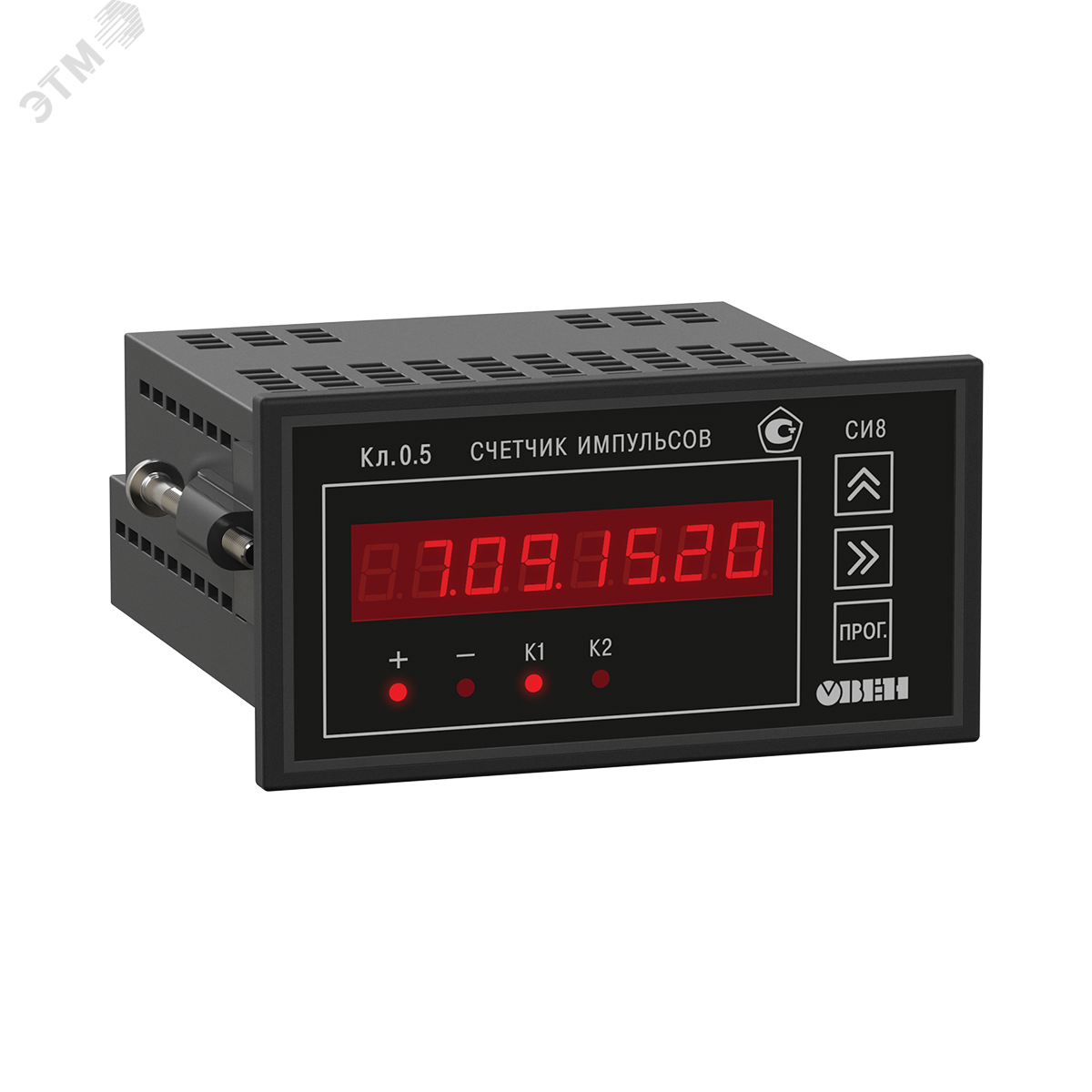 Изображение товара Микропроцессорный счетчик импульсов ОВЕН СИ8-Щ2.К.RS