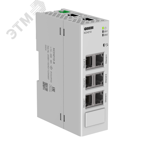 Изображение товара Коммутатор сетевой неуправляемый КСН210-8 (шт)