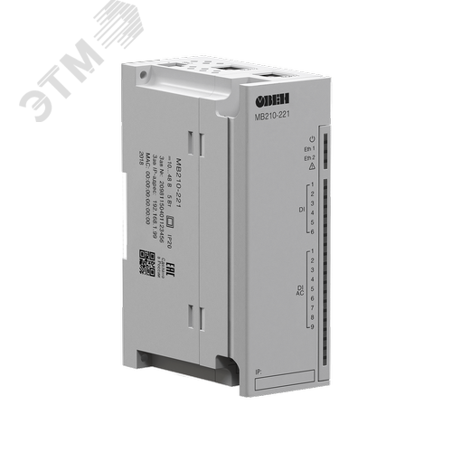 Изображение товара Модуль дискретного ввода (Ethernet) МВ210-221 (шт)