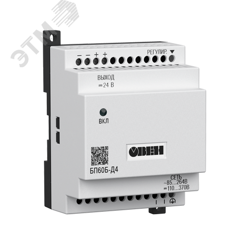 Изображение товара Блок питания промышленный БП60Б-Д4-24 (шт)
