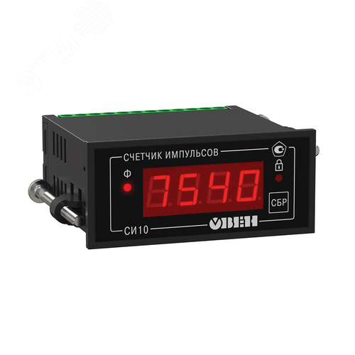 Изображение товара Счетчик импульсов микропроцессорный СИ10-24.Щ3 (шт)
