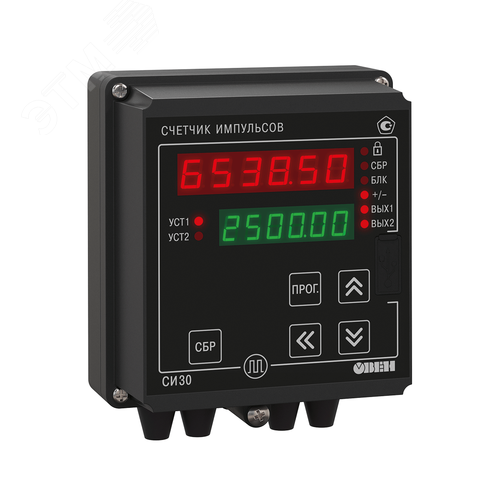 Изображение товара Счетчик импульсов микропроцессорный СИ30-220.Н.С (шт)