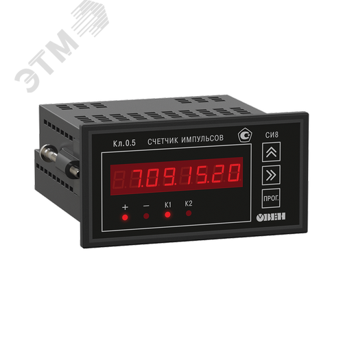 Изображение товара Счетчик импульсов микропроцессорный СИ8-Щ2.К.RS (шт)
