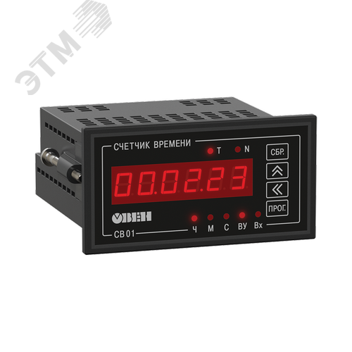Изображение товара Счетчик времени СВ01-24.Щ2.Р (шт)