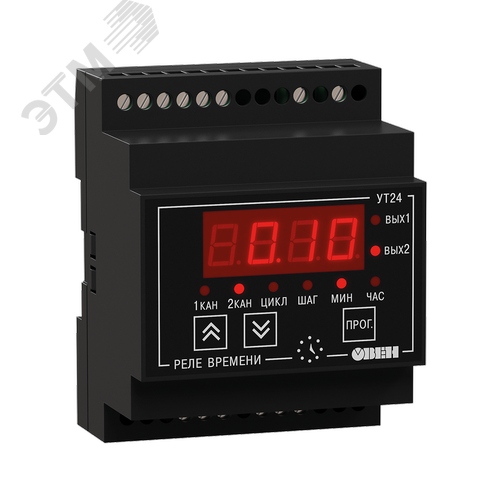 Изображение товара Таймер реального времени двухканальный УТ1-Д (шт)
