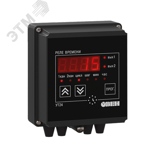 Изображение товара Микропроцессорное реле времени двухканальное УТ24-Н.Р (шт)