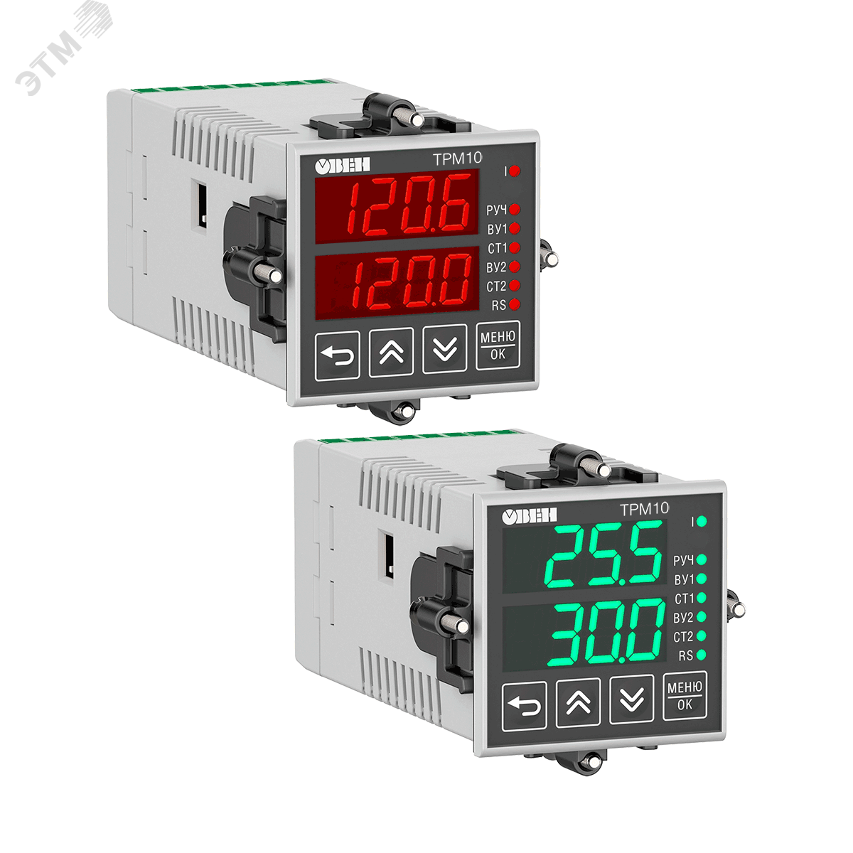 Изображение товара Измеритель-регулятор микропроцессорный ТРМ10-Щ5.У2.ТР.RS (шт)