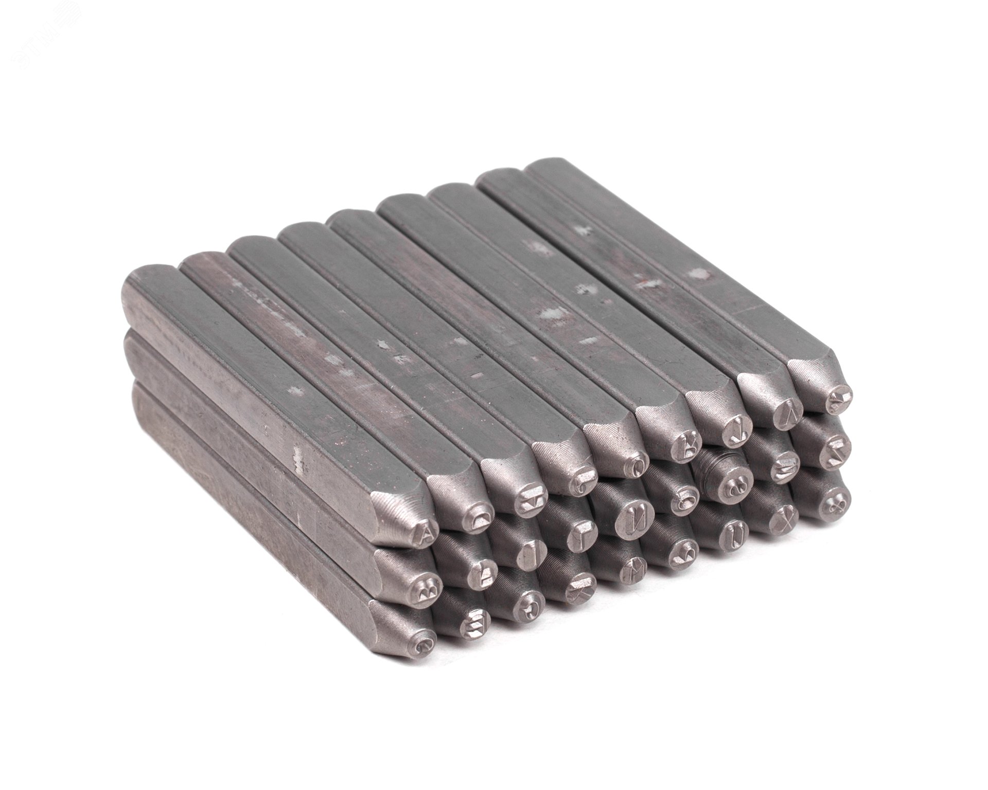 Изображение товара Клейма буквенные №3 латиница стальные (шт)