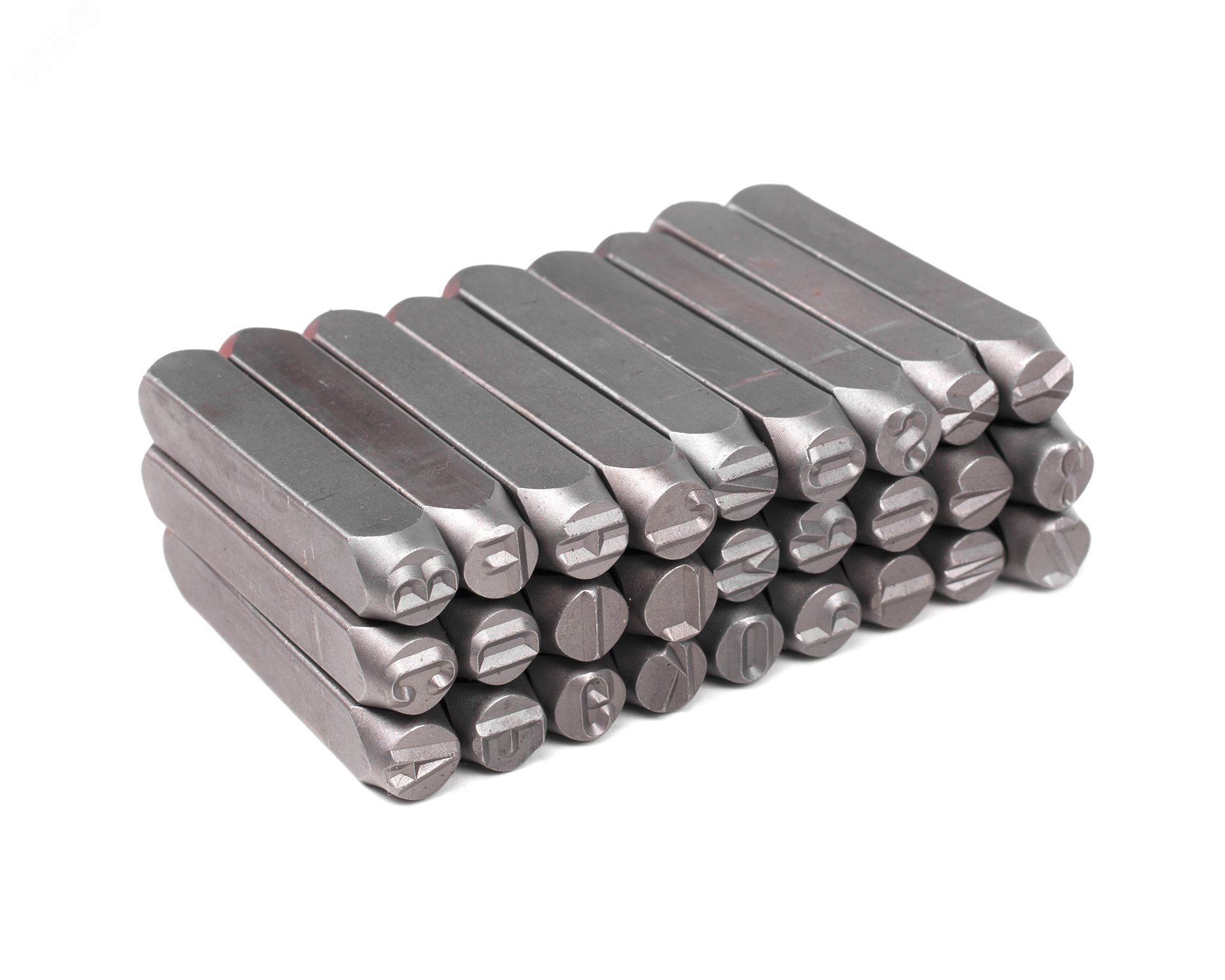 Изображение товара Клейма буквенные №8 латиница стальные строчные производство