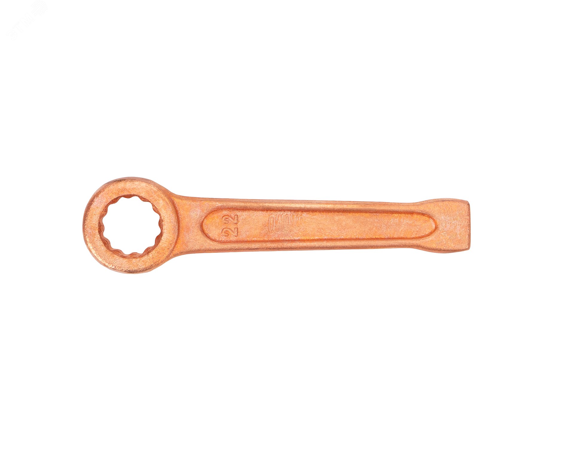 Изображение товара Ключ накидной односторонний ударный 22 омедненный (шт)