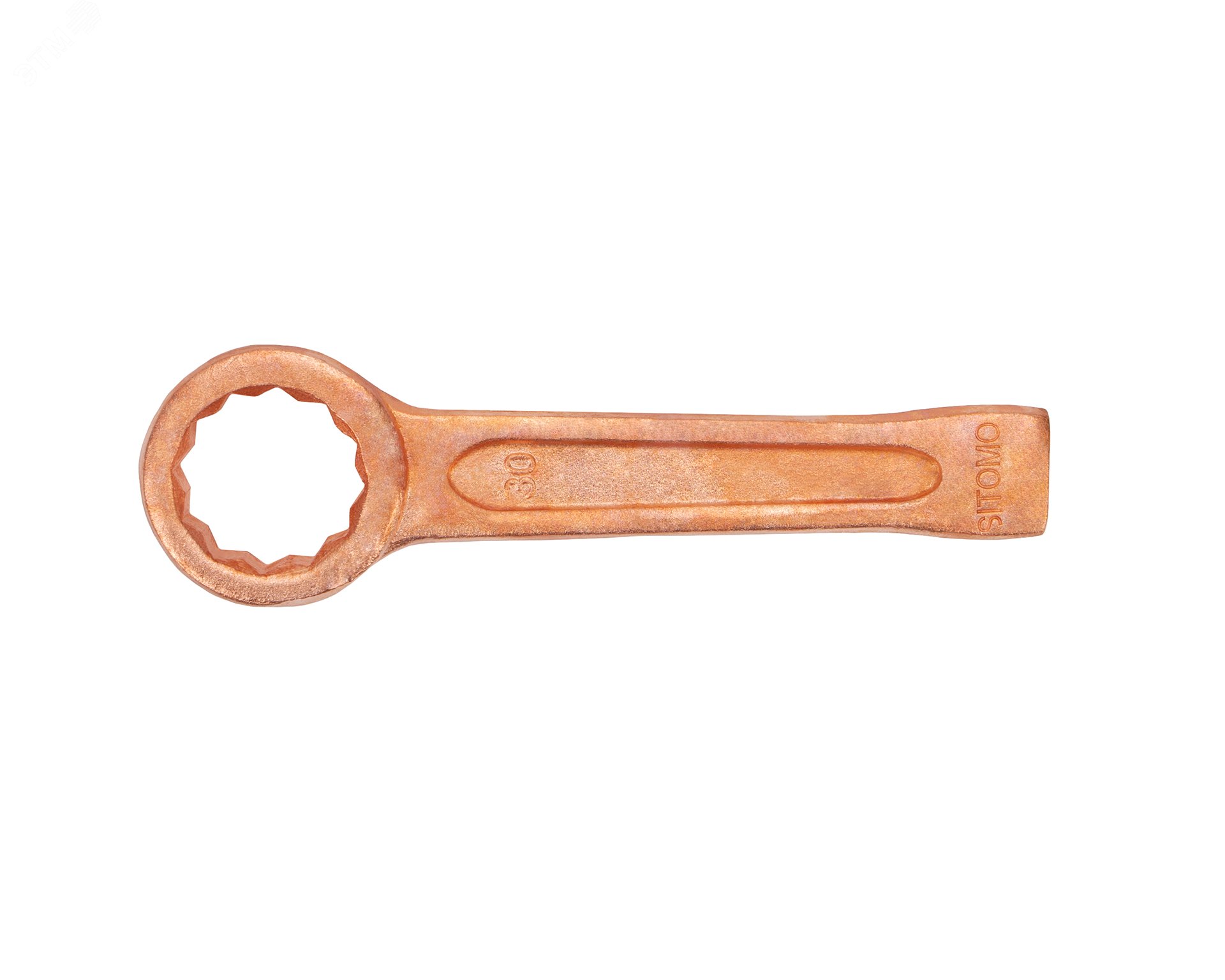 Изображение товара Ключ накидной ударный 30 мм омедненный SITOMO надежный инструмент