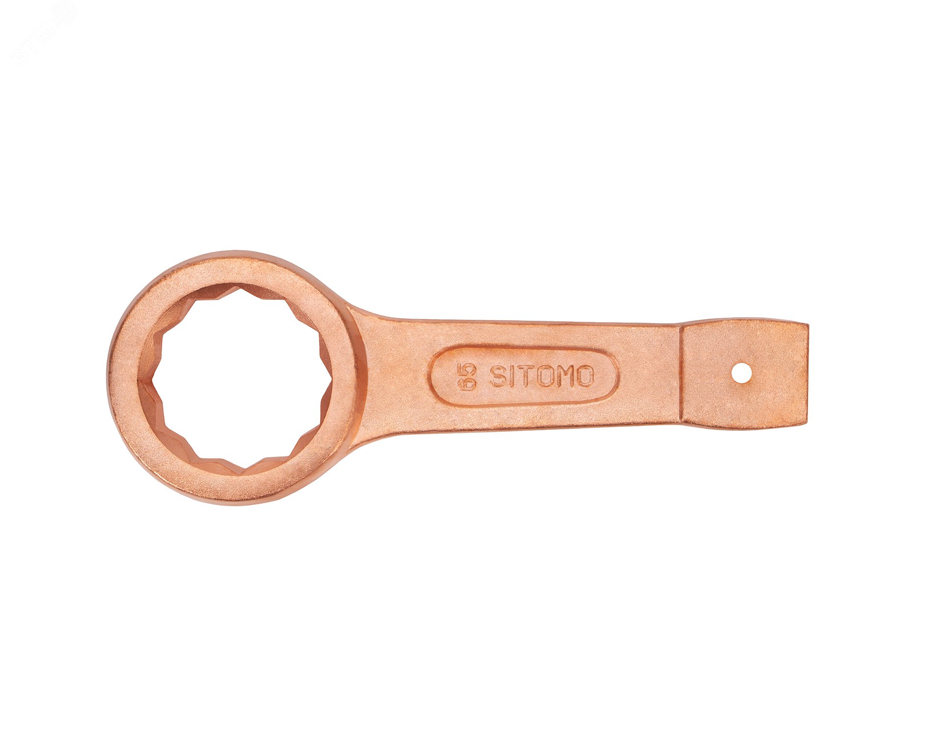 Изображение товара Ключ накидной ударный односторонний омедненный 65 мм SITOMO