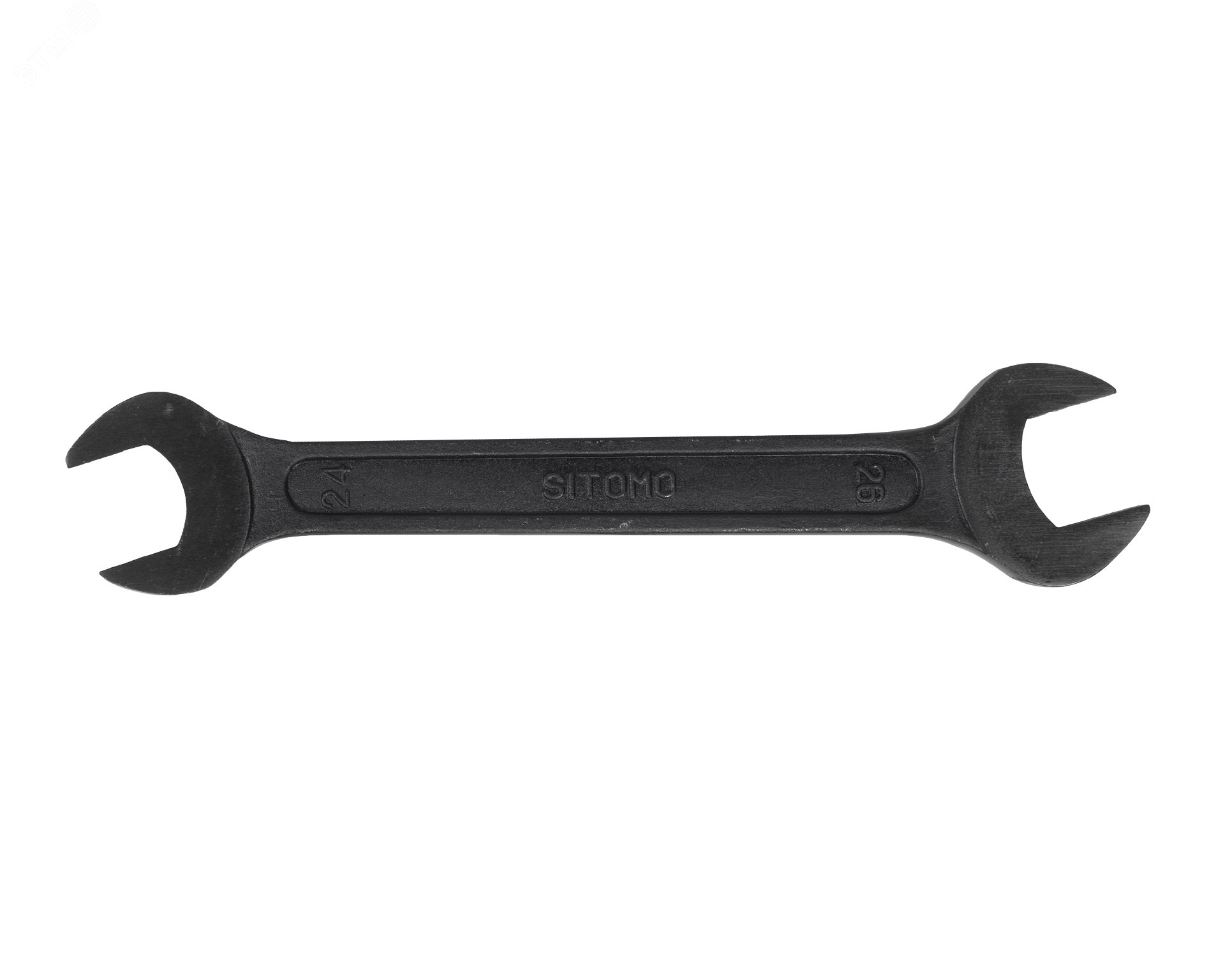Изображение товара Ключ гаечный двусторонний 24х26 оксидированный SITOMO