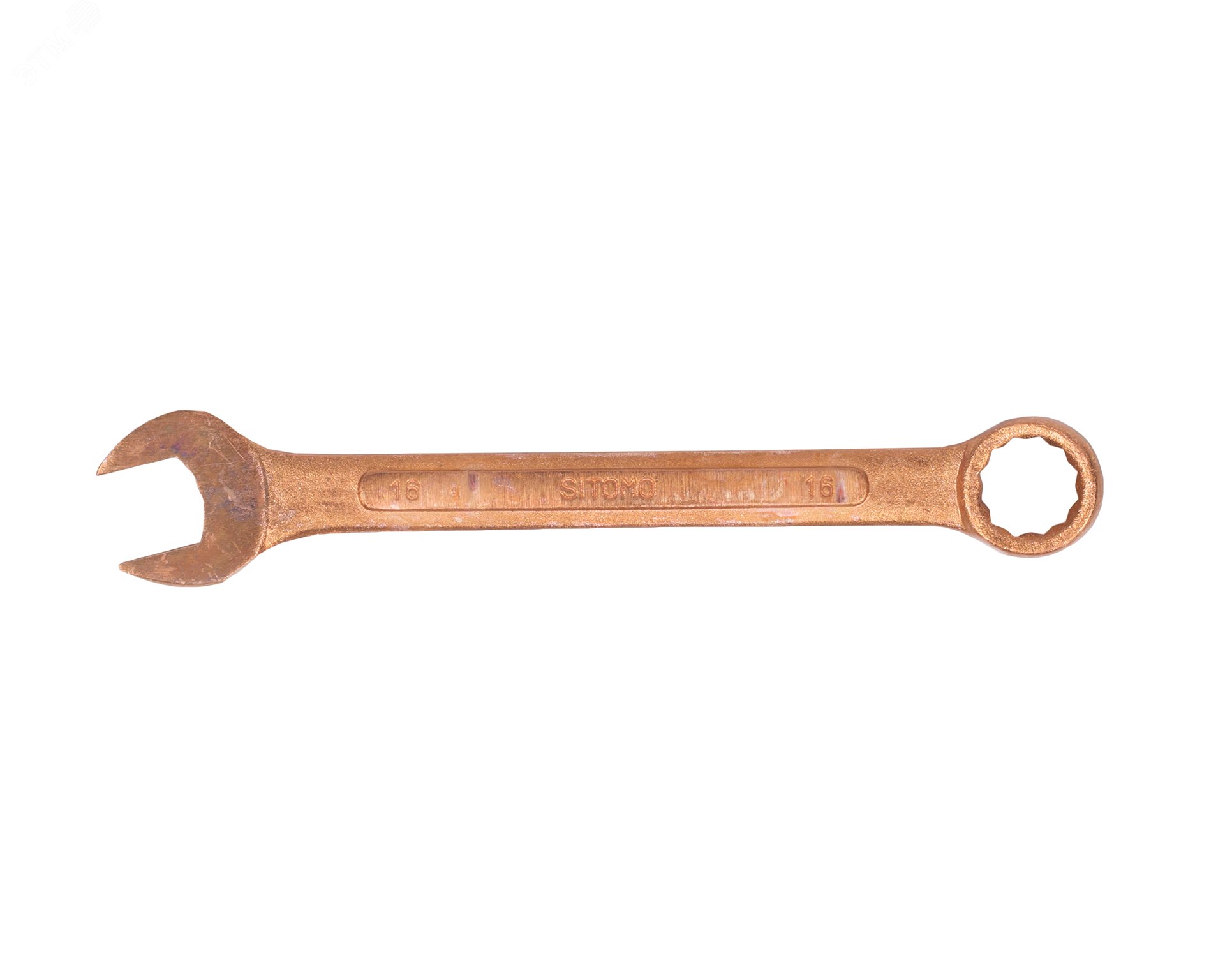 Ключ гаечный комбинированный 16х16 омедненный 76401 Sitomo