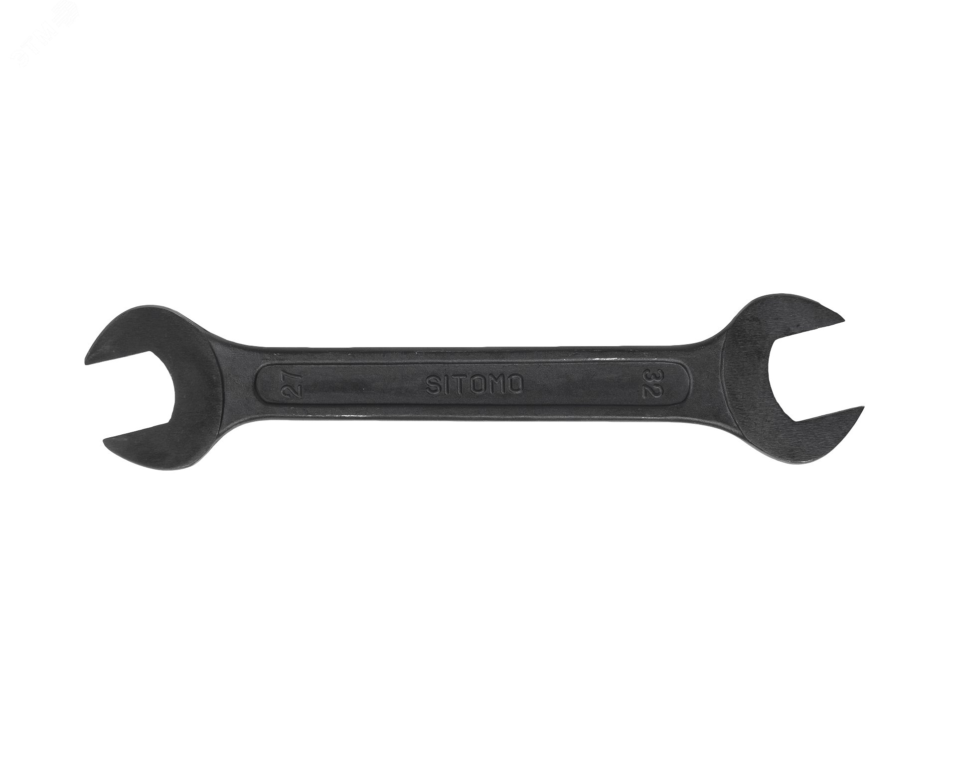 Изображение товара Ключ рожковый гаечный двусторонний 27х32 оксидированный (шт)