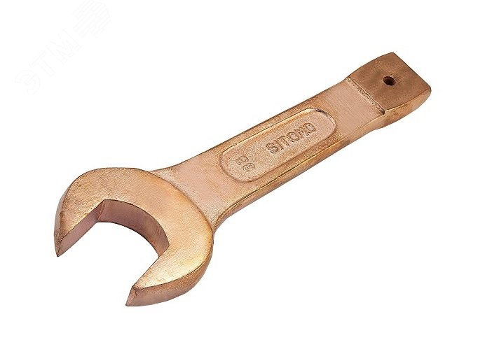 Изображение товара Ключ гаечный (рожковый) односторонний ударный 46 омедненный (шт)