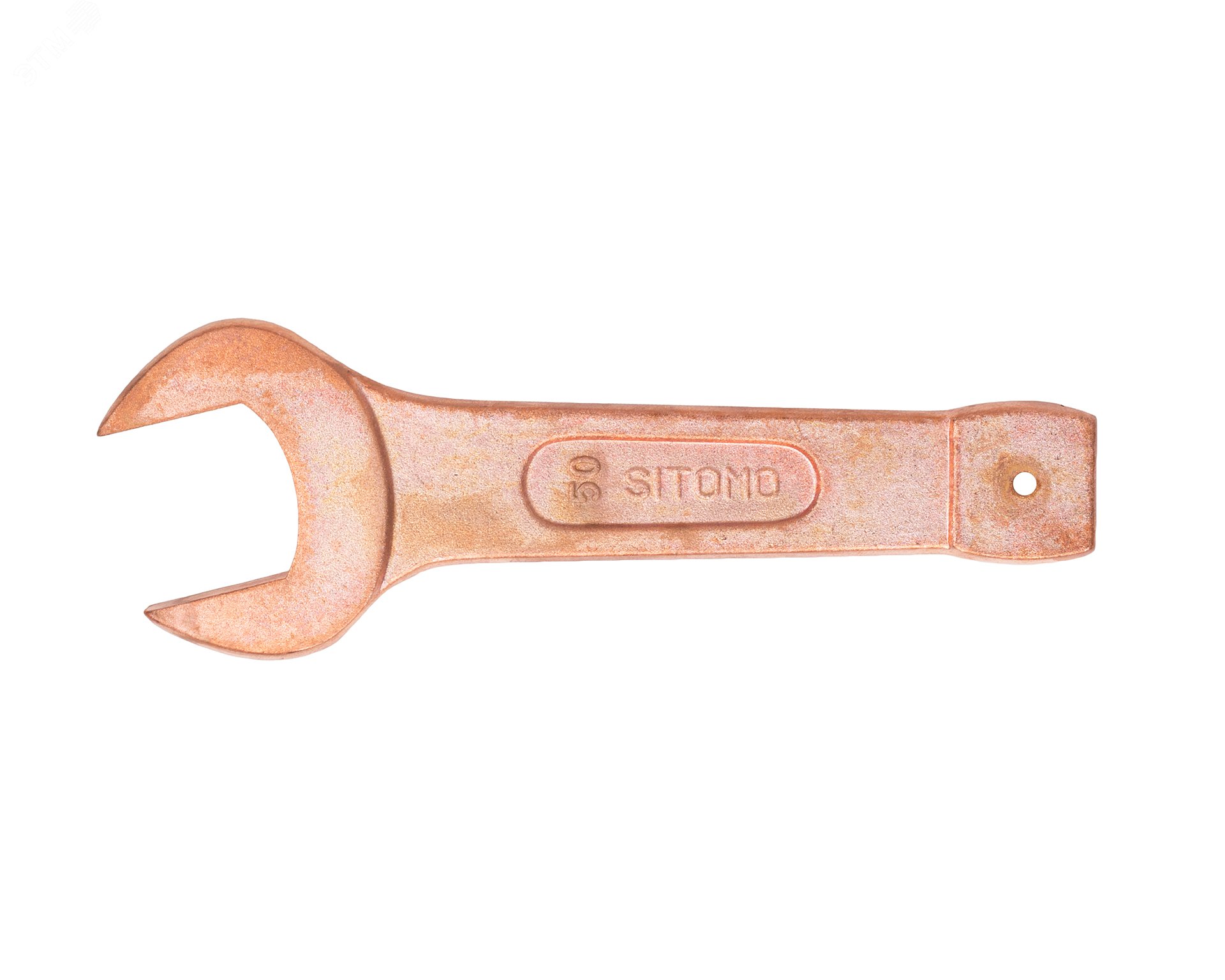 Изображение товара Ключ гаечный (рожковый) односторонний ударный 50 омедненный (шт)