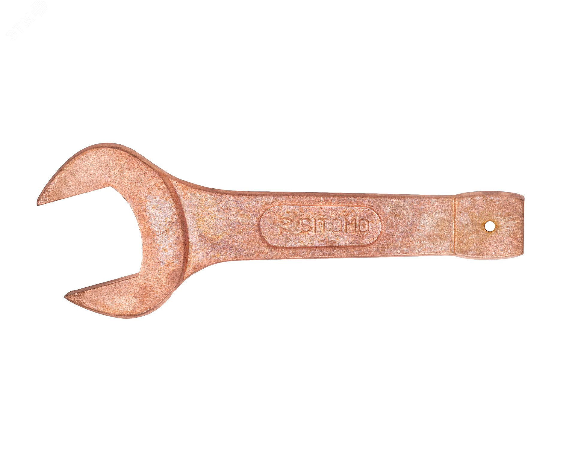 Изображение товара Ключ гаечный (рожковый) односторонний ударный 70 омедненный (шт)