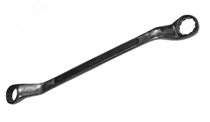 Изображение товара Ключ накидной двусторонний 13х15 оксидированный (шт)