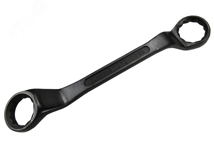 Изображение товара Ключ накидной двусторонний 55х60 оксидированный (шт)