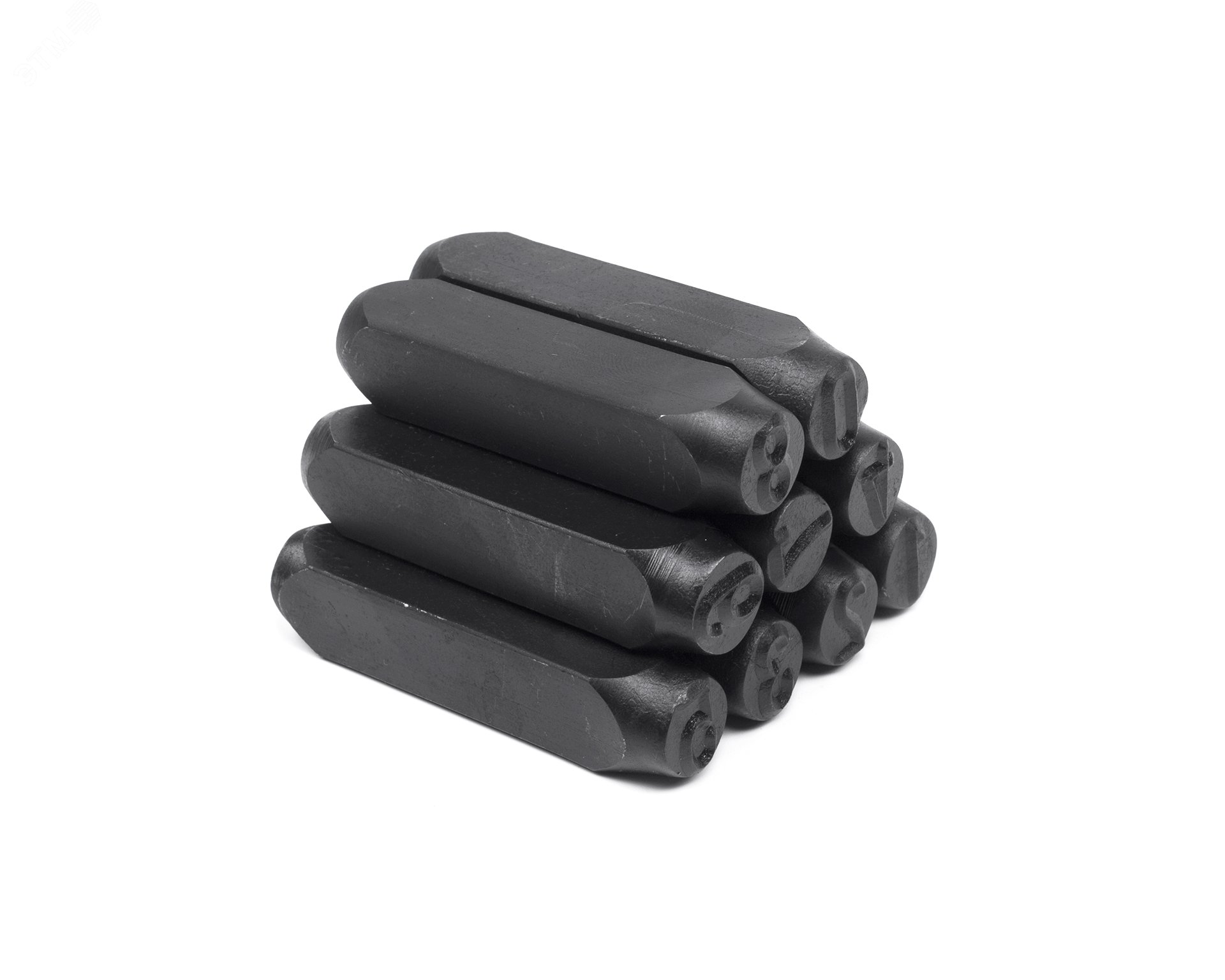 Изображение товара Цифровые стальные клейма №12 для маркировки продукции