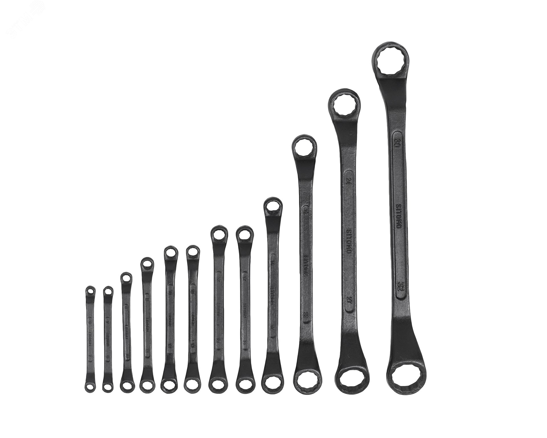 Изображение товара Набор ключей накидных двусторонних 12 шт. (6-32) (шт)