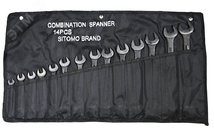 Изображение товара Набор ключей гаечных комбинированных 14 шт. (8-24) (шт)