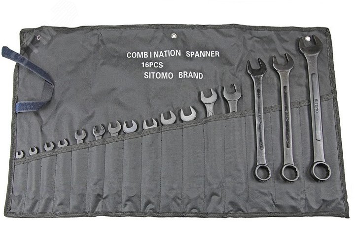 Изображение товара Набор ключей гаечных комбинированных 16 шт. (6-27) (шт)