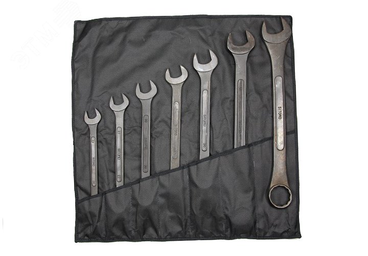 Изображение товара Набор ключей гаечных комбинированных 7 шт. (8-19) (шт)