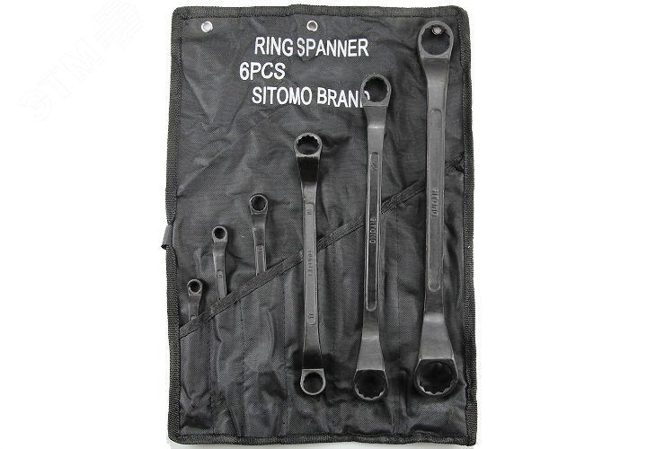 Изображение товара Набор ключей накидных двусторонних 6 шт. (8-30) (шт)