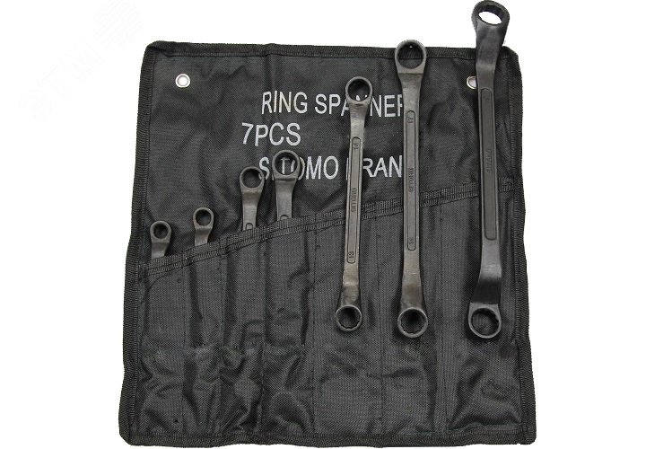 Изображение товара Набор ключей накидных двусторонних 7 шт. (8-19) (шт)