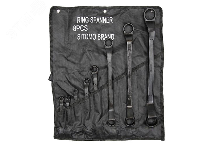 Изображение товара Набор ключей накидных двусторонних 8 шт. (8-36) (шт)