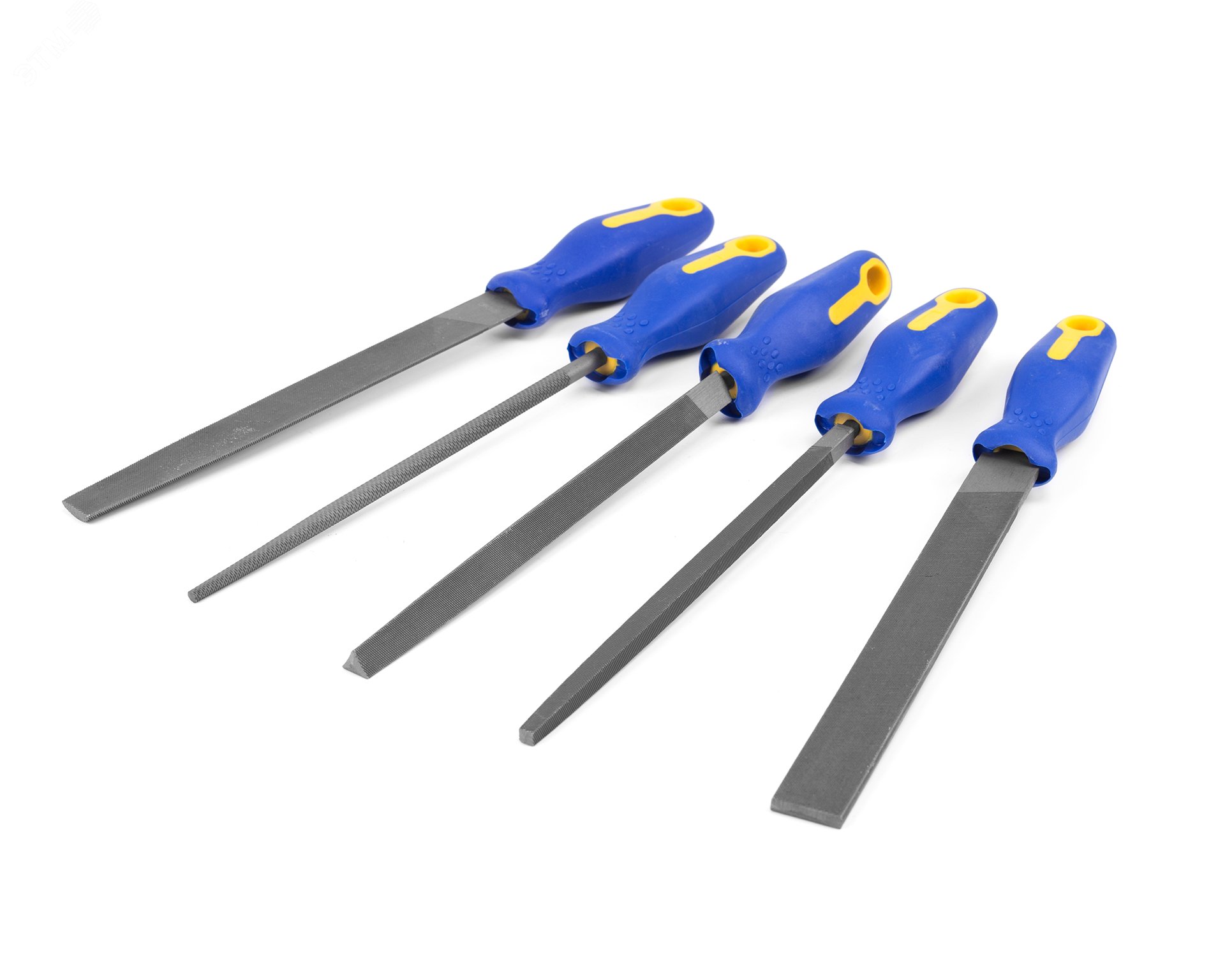 Изображение товара Набор напильников 200 мм №2 5 шт для точной обработки материалов