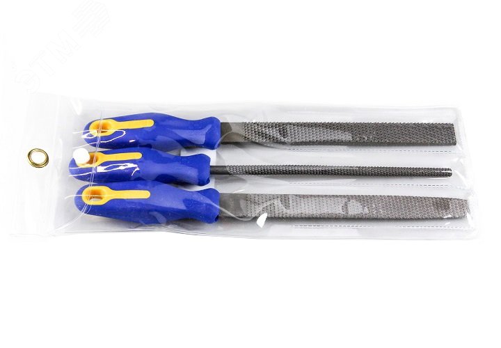 Изображение товара Набор рашпилей 150 мм №2 3шт. для обработки материалов