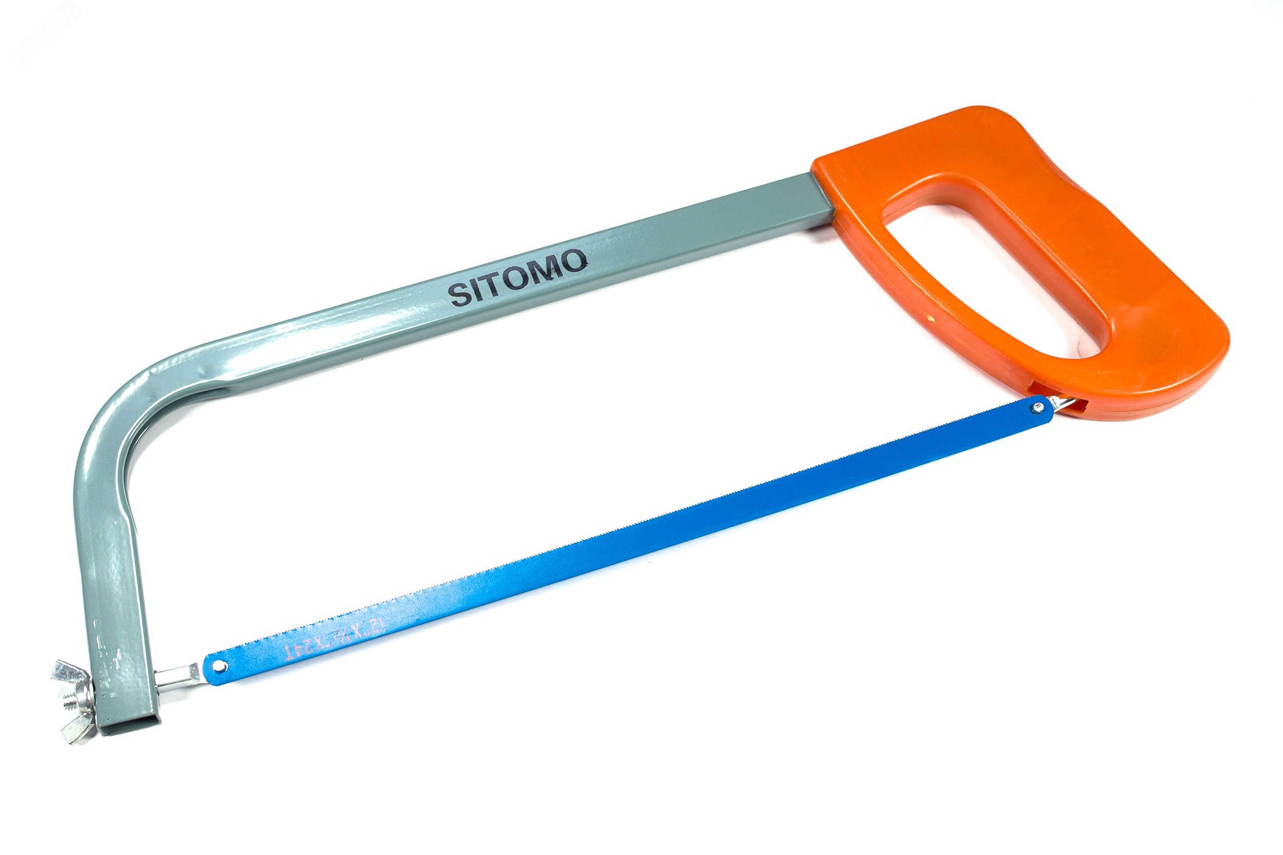 Изображение товара Рамка ножовочная 300 мм пластиковая ручка надежный инструмент для распила металлов