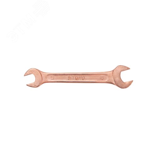 Изображение товара Ключ гаечный рожковый двусторонний 13x17 омедненный (шт)